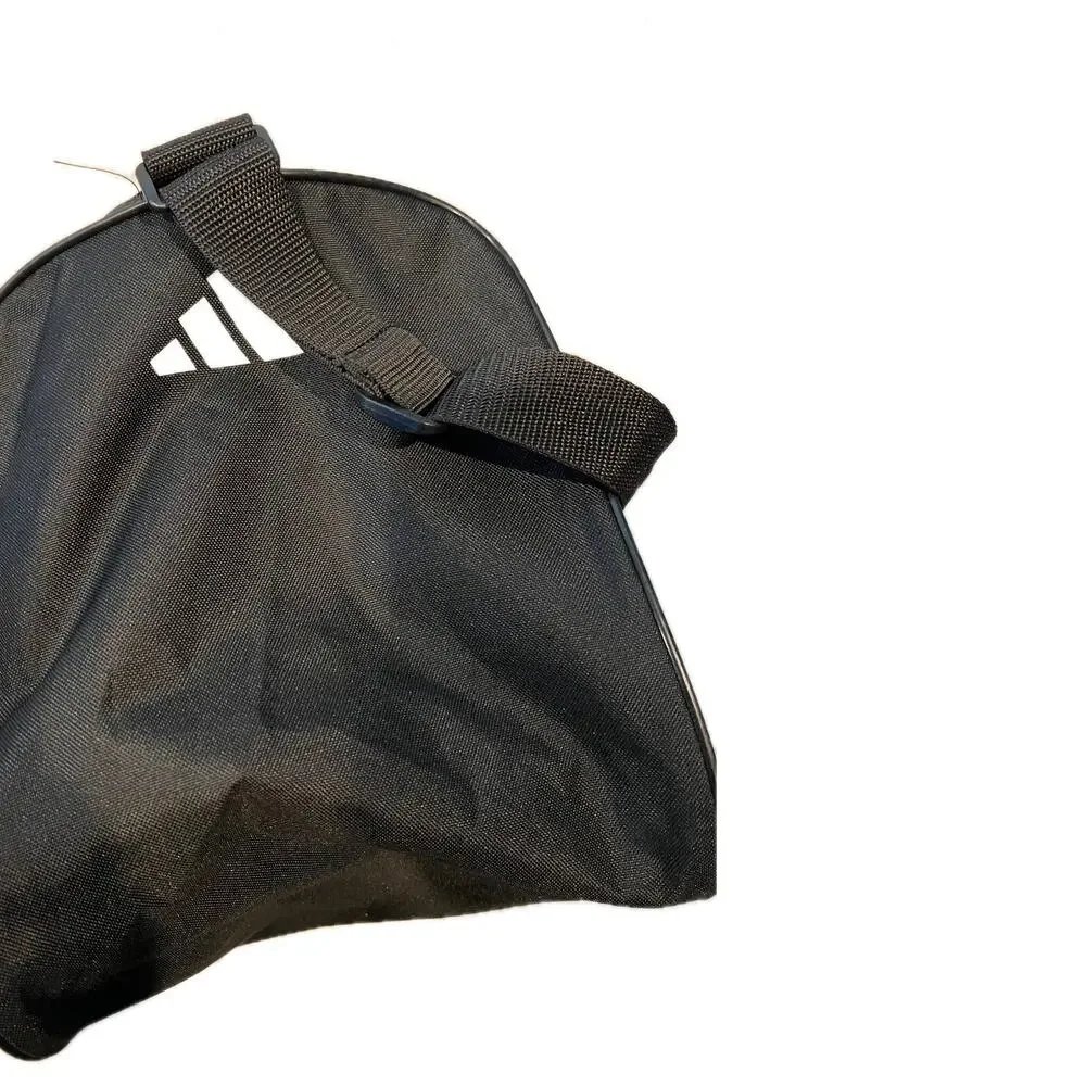 Adidas Defender Small Gray Black Gym Bag 18